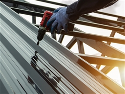 Roof sheeting to Metal Structures